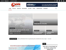Tablet Screenshot of gazetaoltului.ro